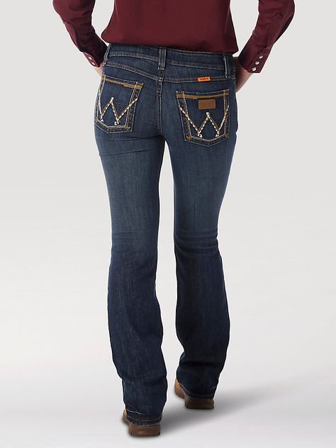 Women’s Wrangler Jeans, Flame Resistant Clothing, Wrangler Women, Pocket Embroidery, Workwear Jeans, Western Jeans, Work Jeans, Mens Workwear, Outdoor Pants