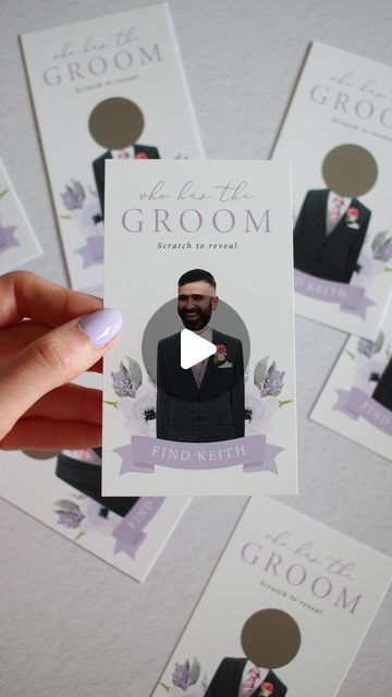 Invitations By Amanda on Instagram: "Who has the Groom?! 🤵‍♂️   An easy bridal shower game for everyone to play! 🪙   Visit my Etsy shop for a digital download, or to have them printed!   #2023wedding #bridalshower #bridalshowergames #weddingreels #taylorswift #milkshake" Who Has The Groom Game, Who Has The Groom, Bridal Shower Game, Wedding Games, Photo Wedding, Bridal Shower Games, The Groom, Shower Games, To Play