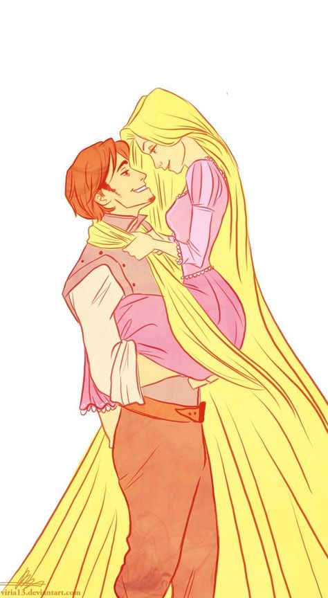 Tangled And Flynn, Rapunzel Disney, Rapunzel And Eugene, Long Blond, Tangled Rapunzel, Disney Rapunzel, Frozen Disney, Disney Tangled, Disney Couples