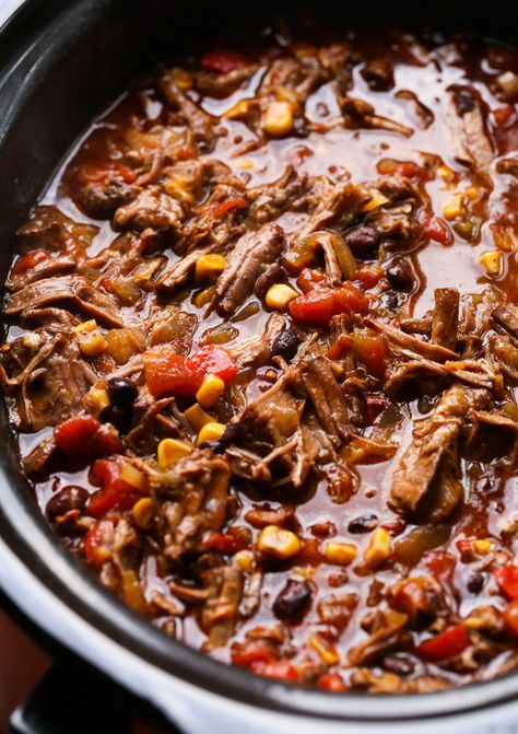 Taco Truck Chili Chuck Roast In Crock Pot, Chuck Roast Crock Pot, Flavorful Chili Recipe, Roast In Crock Pot, Roast Crock Pot, Chili Chili, Best Chili Recipe, Chili Recipe Crockpot, Crockpot Roast