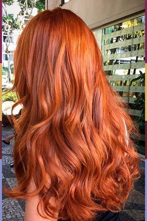 Red human hair. Layered Copper Hair Haircuts, Arctic Fox Copper Hair, Different Types Of Ginger Hair, Ginger Hair Ideas Colour, Rusty Copper Hair, Orange Hair With Dark Roots, Red Head Hair Color Ideas, Warm Ginger Hair, Red Head Hairstyles