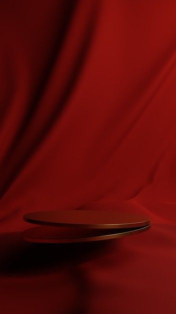 Red Podium Background, Cool Red Backgrounds, Red Product Photography, Jewelry Photography Tutorial, Podium Background, Background For Product, Red Backgrounds, Premium Background, Backgrounds Photography