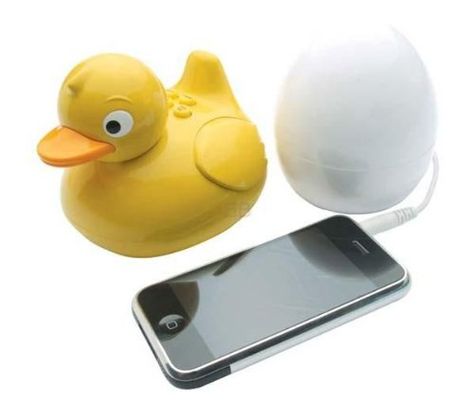 iDuck Wireless Speaker Whatsapp Tricks, Fitness Armband, Clever Gadgets, Gadgets And Gizmos, Take My Money, The Duck, Wireless Speakers, The Egg, Listening To You