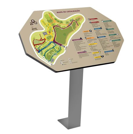 Zoo SP | Domestika Zoo Brand Identity, Map Signage, Zoo Signage, Park Signage, Destination Branding, Wayfinding Signage Design, Wayfinding Signs, Sign System, Wayfinding Design