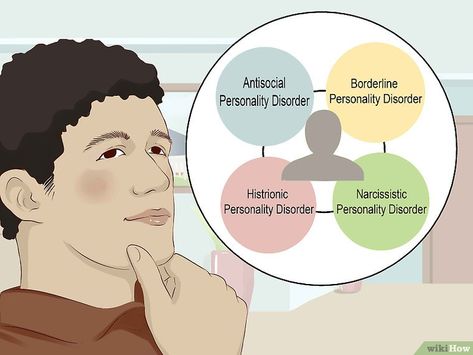 3 Ways to Interact with People Who Have Cluster B Personality Disorders Cluster B, Conduct Disorder, Humanistic Psychology, Cbt Therapy, Psychiatric Medications, Abnormal Psychology, Antisocial Personality, Personality Disorders, Mental Health Nursing