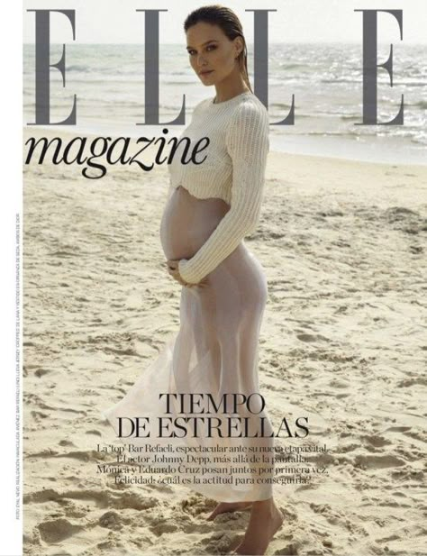 Bar-Refaeli-Pregnant-ELLE-Spain-June-2016-Cover-Photoshoot09  DO SOMETHING WITH WET WATER CLOTHES Water Clothes, Pregnant Photography, Etro Dress, Whitney Port, Elle Spain, Bar Refaeli, Leandra Medine, Giovanna Battaglia, Pregnancy Information