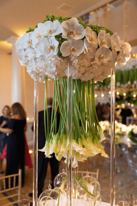 calla lillies
orchids
hydrangeas
modern
wedding
florals
centerpiece
unique florals Modern Wedding Flowers Arrangements, Tall Flower Centerpieces, Calla Lillies Wedding, Wedding Table Centerpieces Elegant, Orchid Centerpieces Wedding, Luxury Wedding Centerpieces, Elegant Table Centerpieces, Modern Wedding Centerpieces, Table Centerpiece Wedding