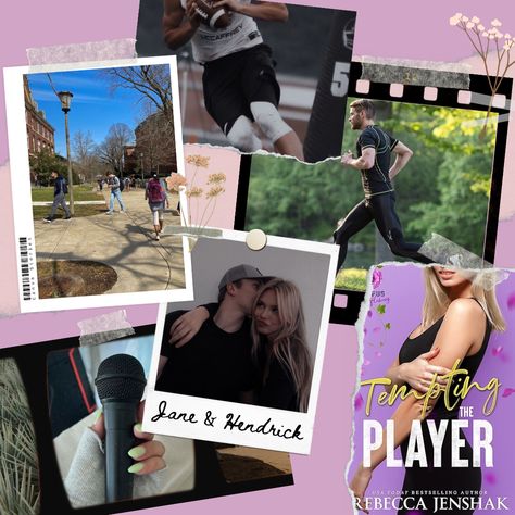 Tempting The Player by Rebecca Jenshak Tempting The Player, Rebecca Jenshak Books, Tutoring The Player Rebecca Jenshak, Bookish Collage, Rebecca Jenshak, Random Outfits, The Player, Usa Today, Book Aesthetic