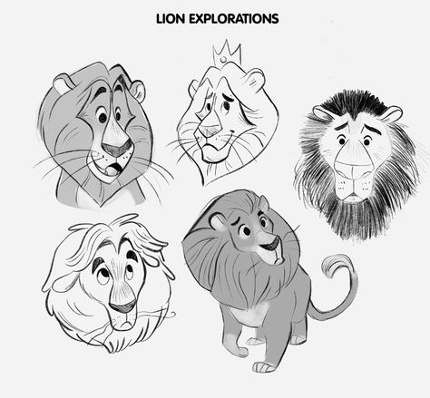 Lion Drawing Reference, Cartoon Lion Drawing, Lion Cartoon Illustration, Lion Illustration Design, Lions Illustration, Cute Lion Art, Lion Illustration Art, Cute Lion Drawing, Lion Character Design