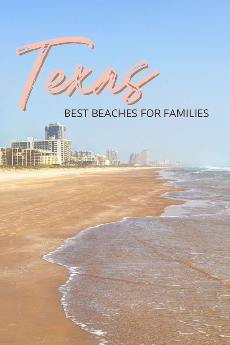 Anyone who has ever been to the beach knows that it's one of the best places to relax and enjoy some quality time with family and friends. The best beaches in Texas for families are those that offer a little something for everyone. No matter what your family's interests may be, there's sure to be a beach in Texas that's perfect for you. So don't wait any longer, pack your bags and head to the Lone Star State for some fun in the sun! Texas Beach Vacation, Gulf Coast Road Trip, Beaches In Texas, Road Trip Texas, Best Beaches In Texas, South Padre Island Beach, Best Family Beaches, Texas Travel Guide, Beach Road Trip