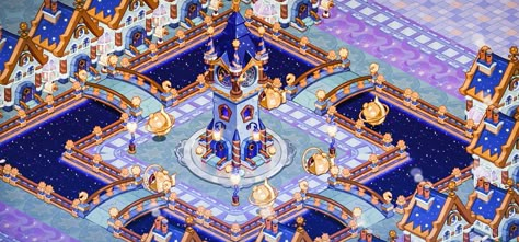 Cookie Run Kingdom Layout, Kingdom City, Bored Jar, City Decor, Map Projects, City Layout, Cookie Run Kingdom, Cookie House, Black Color Hairstyles