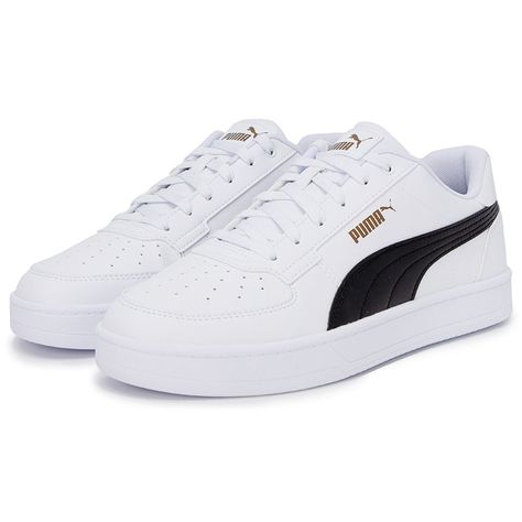 PUMA Caven 2.0 'White and Black' 392290-03 Puma Outfit Mens, Puma Sneakers Men, Puma Outfit, Womens High Boots, Limited Edition Sneakers, Puma Sneakers, Puma Shoes, Fashion Performance, Coraline