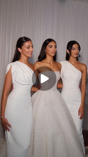 ALEX PERRIN on Instagram: "Theresa & her sisters 🤍 just like a fairytale ✨  Hair @larissadaherhair  Brides Gown @steven_khalil  Bridesmaids Dresses @rachelgilbertau  Photography & Videography @saltatelier_wedding  Venue @doltonehouse  MC @johnalten  Styling @propmywed  Flowers @johnemmanuelfloralevents" Sister Of Bride Dress, Brides Sister Dress, Bride Sister Dress, Sister Of The Bride Dress, Brides Gown, Fairytale Hair, Steven Khalil, Sisters Dress, Bride Sister