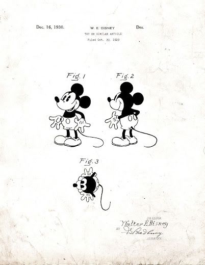 Paperwalker Vintage Disney Art, Animation News, Disney Room Decor, News Art, Patent Art Prints, Walt Disney Mickey Mouse, Mickey Mouse Art, Disney Print, Mickey Mouse Cartoon