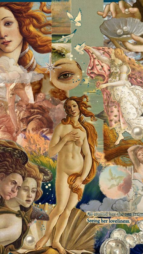 Birth Of Venus Botticelli, Botticelli Art, Botticelli Paintings, Venus Painting, Venus In Libra, Venus Art, Birth Of Venus, Rennaissance Art, Sandro Botticelli