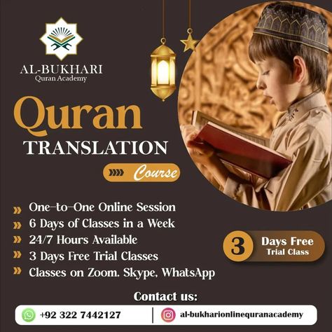 Al Bukhari Online Quran Academy Post Design by @lygophile_graphics Design for @al_bukharionlinequranacademy #online #quran #academy #post #onlinequran #quranacademy #quranacademyuk #onlinequranacademypost Online Quran Academy Post, Online Quran Academy, Quran Translation, Online Quran, Post Facebook, Arabic Books, Post Design, Graphics Design, Quran