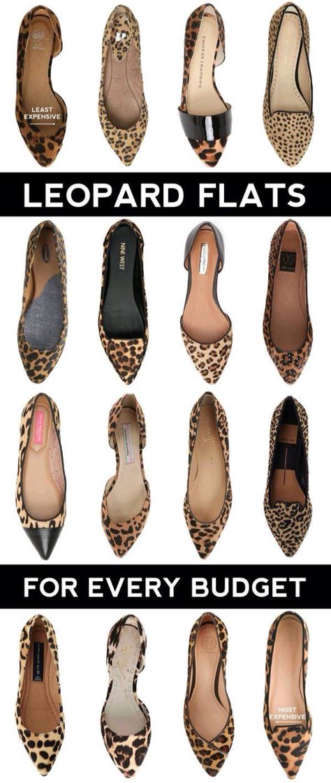 Chic Pointed Nose, How To Have Style, Mode Shoes, Chic Chic, Leopard Print Shoes, Leopard Flats, Print Shoes, Crazy Shoes, Shoe Obsession