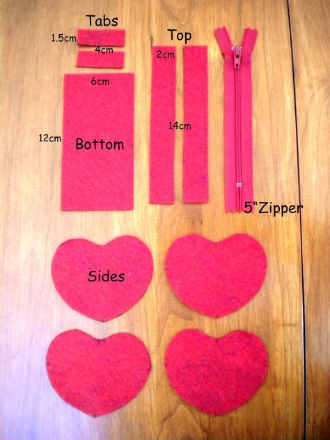 Heart Shaped Bag, Diy Sewing Tutorials, Sac Diy, Pouch Diy, Homeschool Crafts, Pouch Sewing, Bags Ideas, Pouch Tutorial, Easter Embroidery