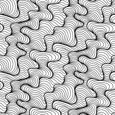 Black with white lines abstract pattern vectors Black White Wallpaper, Trippy Patterns, Geometric Pattern Art, Zen Doodle Art, Doodle Designs, Abstract Vector, Black And White Wallpaper, Doodle Art Designs, Abstract Line Art