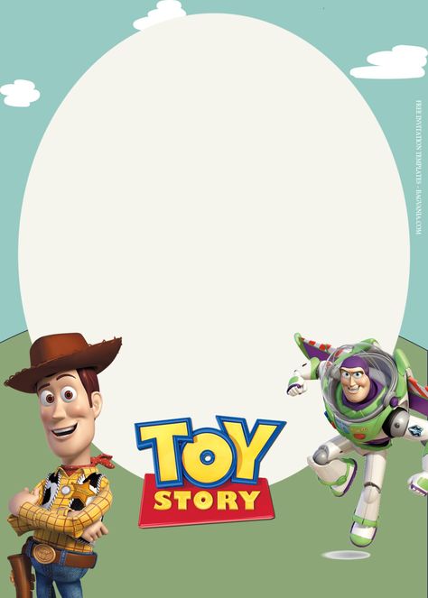 Friends Birthday Invitation, Toy Story Invitations, Toy Story Party Decorations, Dibujos Toy Story, Toy Story Theme, Free Printable Birthday Invitations, Toy Story Birthday Party, Happy Birthday Jesus, Disney Invitations