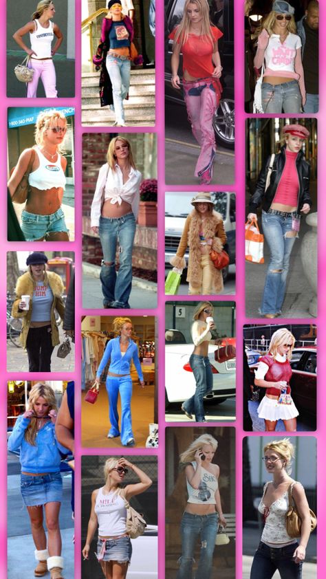 britney spears street style inspo #britneyspears #britneyspearsshuffle #fashion #fashioninspo #y2k #slay Britney Spears 2000s Outfit, Britney Spears Street Style, Britney Spears Style, Britney Spears 2000s, Britney Spears Outfits, Spears, Britney Spears, Cute Outfits, Street Style