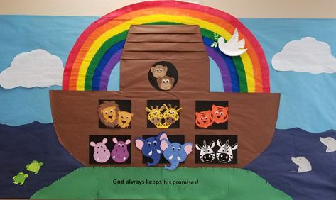 Noahs Ark Door Decoration, Noah Ark Bulletin Board Ideas, Noah's Ark Bulletin Board, Noahs Ark Theme Classroom, Noah’s Ark Decor, Noah's Ark Bulletin Board Ideas, Noahs Ark Bulliten Boards, Noahs Ark Classroom Decorations, Noah’s Ark Classroom Theme