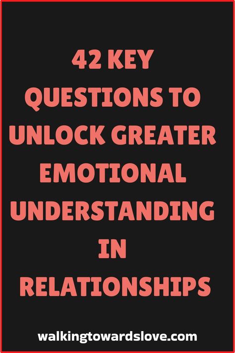 Are you looking to strengthen your bond with your partner? Discover 42 perfect questions that can help you build emotional intimacy and understanding in your relationship. By exploring your past experiences, desires, and communication styles, you’ll create a safe space for vulnerability and growth. Take a closer look at the things that trigger your emotions Bonding With Partner, How To Bond With Your Partner, Questions To Build Intimacy, Vulnerability Questions, Hard Questions To Ask, Partner Questions, Relationship Expectations, Emotional Intimacy, Dynamic Wallpaper