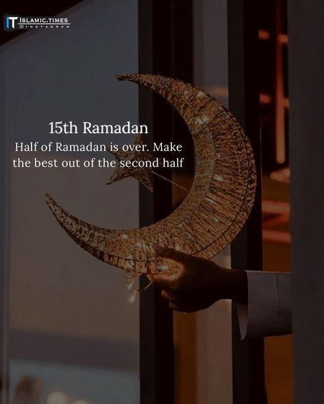 Islamic Quotes | ~𝑼𝒛𝒂𝒊𝒓 on Instagram: "Ramadan Day 15 🌙🤍 . . . . Photo credits to its respective owner #ramadan #islamictimes ~" Ramadan 15 Days, Ramadan Day 27 Reminder, Ramadan Day 15 Quotes, Day 15 Ramadan, Ramadan Day 1 To 30 Quotes, Ramadan Day 15, 15 Ramadan, Ramadan Dp, Ramadan Dates