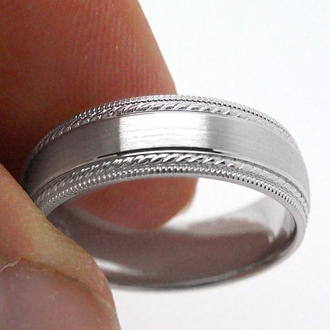 Silver Wedding Rings Men, Mens Engagement Rings Silver, His And Hers Jewelry, Wedding Band For Men, Silver Pearl Ring, Wedding Band Engraving, Engraved Wedding Rings, Mens Gold Wedding Band, Sterling Silver Wedding Band