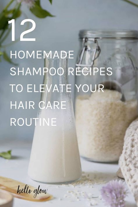 Homemade Hair Shampoo Recipes, Shampoo Diy Recipe, Diy Shampoo For Dry Hair, Home Made Shampoo Recipes Natural, Homemade Dry Shampoo For Blondes, Best Homemade Shampoo, Hair Shampoo Recipe, Thickening Shampoo For Fine Hair, Homemade All Natural Shampoo