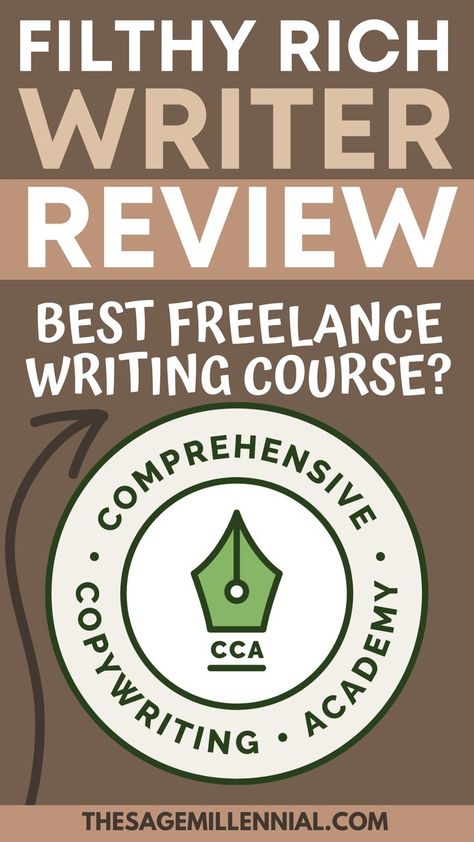 Filthy Rich Writer Review: Best Copywriting Course? (2023) Copywriting Course, Filthy Rich, Making Extra Cash, Earn Extra Income, Freelance Writing, Article Writing, Content Writing, Online Jobs, Make Money Online