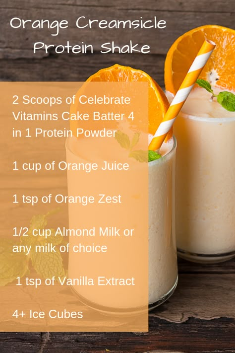 Protein Drink Recipes, Protein Shake Recipe, Creamsicle Smoothie, Iced Coffee Protein Shake Recipe, Recipe Smoothie, Fruit Smoothie Recipes Healthy, Protein Shake Smoothie, Smoothie Recipes Healthy Breakfast, Smoothie Drink Recipes