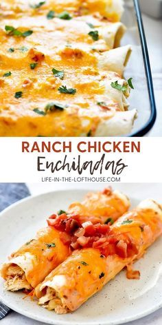 Chicken Enchiladas Healthy, Shredded Taco Chicken, Salsa Ranch, Enchiladas Healthy, Taco Chicken, Dinner Rotation, Salsa Picante, Healthy Dinner Recipes Chicken, Ranch Chicken