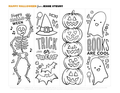 Free Coloring Bookmarks, Halloween Colouring, Bookmarks To Color, Scary Font, Free Bookmarks, Dripping Blood, Classroom Halloween Party, Festive Activities, Halloween Class Party