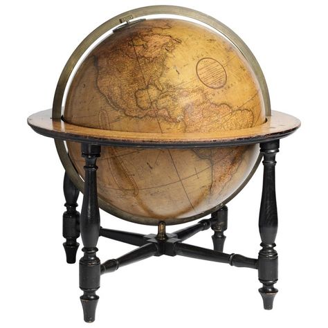 Old Globe, Painted Globe, Wood Columns, World Globes, Iconic Furniture, World Globe, Hans Wegner, Outdoor Art, Utrecht