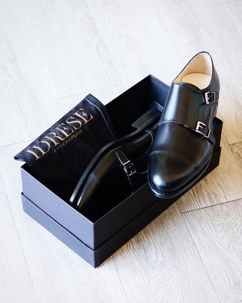 Idrese | Customizable Footwear on Instagram: “Prepare to get noticed in a style as unique as you. Our classic black premium leather Morgan double monk dress shoe has you covered. Check…” Monk Shoes, Dress Shoe, A Style, Monk Strap, Men Fashion, Loafers Men, Classic Black, Black Shoes, Dress Shoes Men