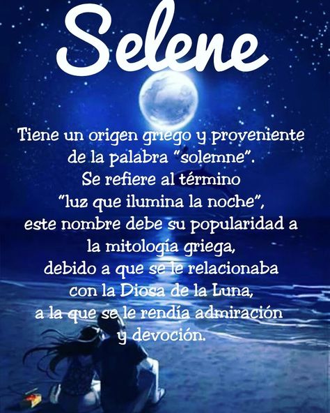 Selene, nombre Selene, significado de Selene, nombre de niña, Luna, Luz. Selene Tattoo, Mario, Moon, Tattoos, Movie Posters, Anime, Pins, Art, Film Posters