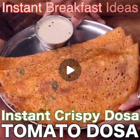 Hebbar's Kitchen on Instagram: "Tomato Dosa: https://bit.ly/2HAuIxf
Adai Dosa Recipe: https://bit.ly/31mIdbO
Pesarattu Recipe: https://bit.ly/2ZYoQod
Instant Wheat Dosa: https://bit.ly/39VgLWd

Wheat Dosa Recipe | Instant Wheat Flour Dosa | Godhuma Dosa | Godhi Dose | Atta Dosa with detailed photo and video recipe. An easy and healthy instant dosa recipe made from wheat flour or atta, onions, and herbs. It is ideal for early morning breakfast or even for a tiffin box when served with a spicy and tangy red chutney or tomato chutney. Unlike other traditional South Indian Dosa Recipes, atta dosa does not require fermentation and batter can be prepared within minutes.

#hebbarskitchen" Wheat Dosa Recipe, South Indian Dosa Recipe, Adai Dosa Recipe, Indian Dosa Recipe, Pesarattu Recipe, Wheat Dosa, Indian Dosa, Instant Dosa Recipe, Red Chutney