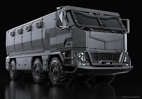 ArtStation - OS06 - Armored Vehicle, Fumihisa Nagasawa Armored Personnel Carrier, Armored Vehicle, Star Wars