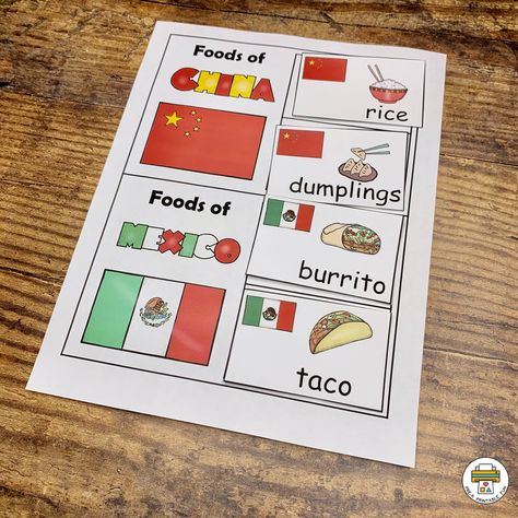 Multicultural Activity Pack - Pre-K Printable Fun Around The World Math Activities Preschool, Around The World Lesson Plans Preschool, Food Around The World Preschool, World Culture Activities For Kids, Pre K Social Studies Activities, Culture Preschool Activities, Food Around The World For Kids, Around The World Activities Preschool, Around The World Activities For Toddlers