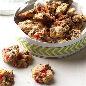 Candied Fruit Cookies Recipe -"These no-fuss drop cookies are both nutty and fruity, so they're always a hit at holiday time," notes busy baker Florence Monson of Denver, Colorado. Candied Fruit Cookies, Fruit Cake Cookies, Best Christmas Cookie Recipe, Fruit Cookies, Spritz Cookies, Christmas Cookies Easy, Best Christmas Cookies, Candied Fruit, Drop Cookies