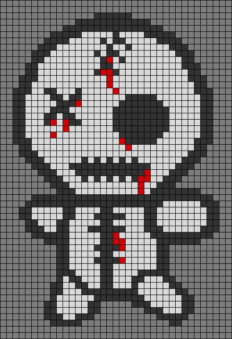 Horror Grid Pattern, Horror Pixel Art Grid, Pixel Art Drawings Ideas, Nightmare Before Christmas Pixel Art, Ghostface Pixel Art, Scary Pixel Art, Emo Pixel Art, Grunge Pixel Art, Dark Pixel Art