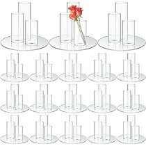 Cylinder Vases Wedding, Mirror Trays, Table Transparente, Floating Candle Holders, Vases Wedding, Decoration For Wedding, Table Centerpiece Decorations, Glass Cylinder Vases, Table Flower