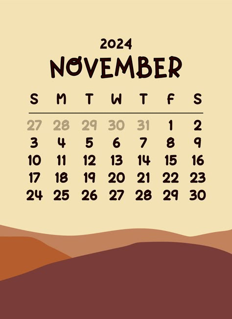 6 November 2024, 24 November 2024, November 2024 Calendar Aesthetic, Blessings Always Guruji Wallpaper, Guruji Wallpaper, Black And White Calendar, Wedding Photo Album Layout, Calendars 2024, Bullet Journal 2024