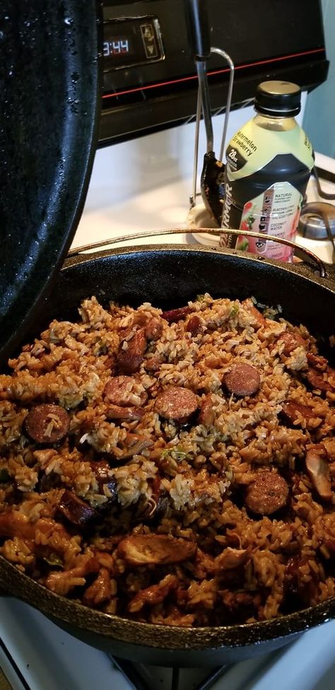 Louisiana’s Best Recipes-Cajun, Creole, and Southern | Nothing fancy. | Facebook Creole Food New Orleans, Creole Aesthetic, Alastor Reference, Louisiana Aesthetic, Frog Wedding, Louisiana Dishes, Louisiana Cooking, New Orleans Food, Chicken And Sausage Jambalaya