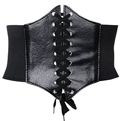 Waspie Corset, Black Corset Belt, Cincher Belt, Cinch Belt, Waist Cincher Corset, Corset Waist, Gothic Corset, Belt Tie, Wide Leather Belt