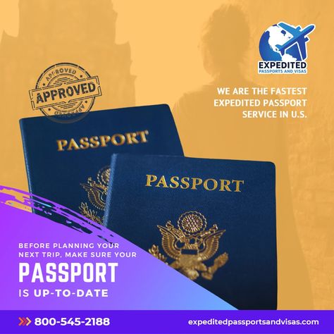 When the need for an expedited passport arises, look no further than Expedited Passports & Visas. We are your trusted partner in providing swift and reliable expedited passport services, ensuring you're always prepared for your next adventure. Passport Renewal, Passport Services, Now And Then, Professional Services, A Circle, Service Provider, Speed Up, Trip Planning, Feel Like