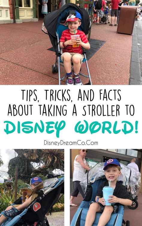 Strollers at Disney World- Tips and Facts - Disney Dream Co Disney With Kids, Stroller Hacks, Disney Stroller, Disney World With Toddlers, Strollers At Disney World, Disney World Travel, Disney World Tips, Disney World Secrets, Disney World Planning Guide