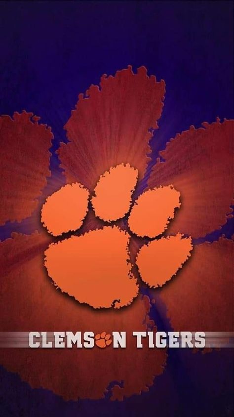 Clemson Aesthetic, Clemson Wallpaper, Clemson Tigers Wallpaper, Wallpaper Para Iphone, Tigers Wallpaper, Dandelion Pictures, Clemson Tiger Paw, Iphone Wallpaper Stars, Panther Pride