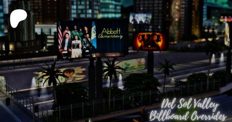 DEL SOL VALLEY BILLBOARD OVERRIDES | JRenae Gaming Sims 4 Traits, Sims 4 Cc Makeup, Sims 4 Body Mods, Sims 4 Mm, Sims 4 Cc Furniture, Sims 4 Mods Clothes, Sims 4 Build, Sims 4 Game, Sims 4 Cc Finds